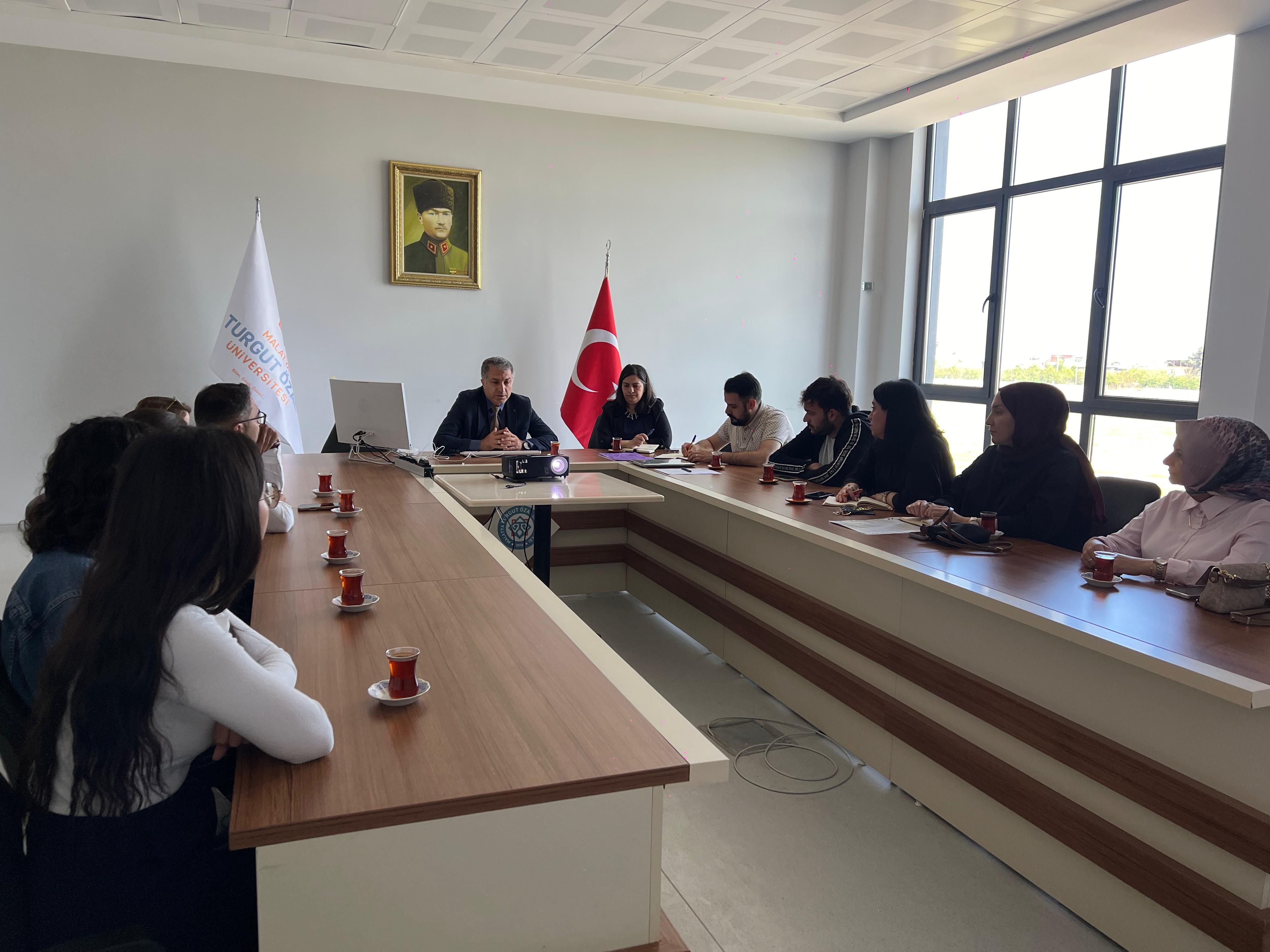 Kalite Koordinatörlüğü Çalışma Grubu Toplantısı Gerçekleştirildi